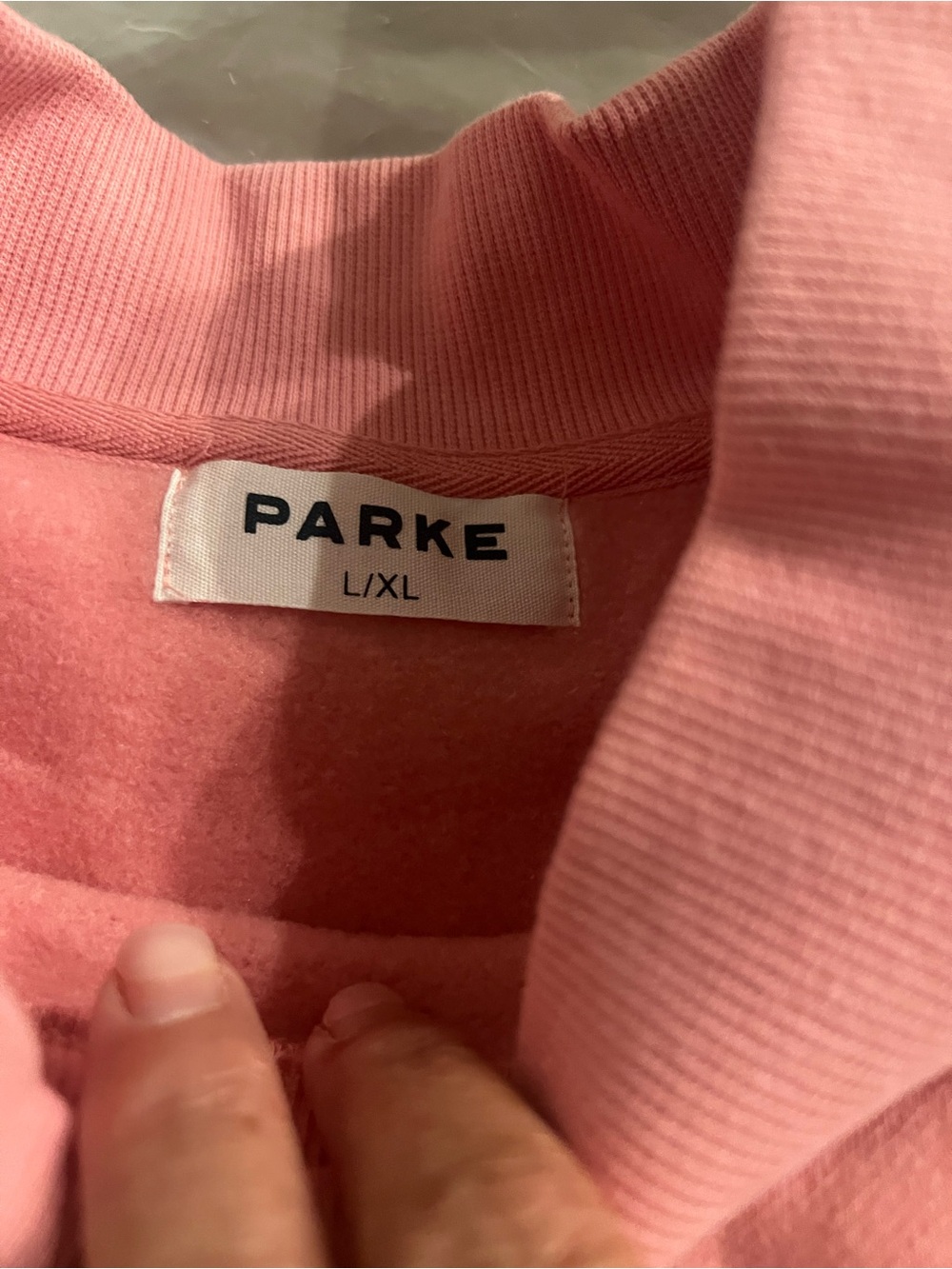 Parke Crewneck Valentines Day BLUSH/LAVENDAR L/XL - Picture 3 of 3